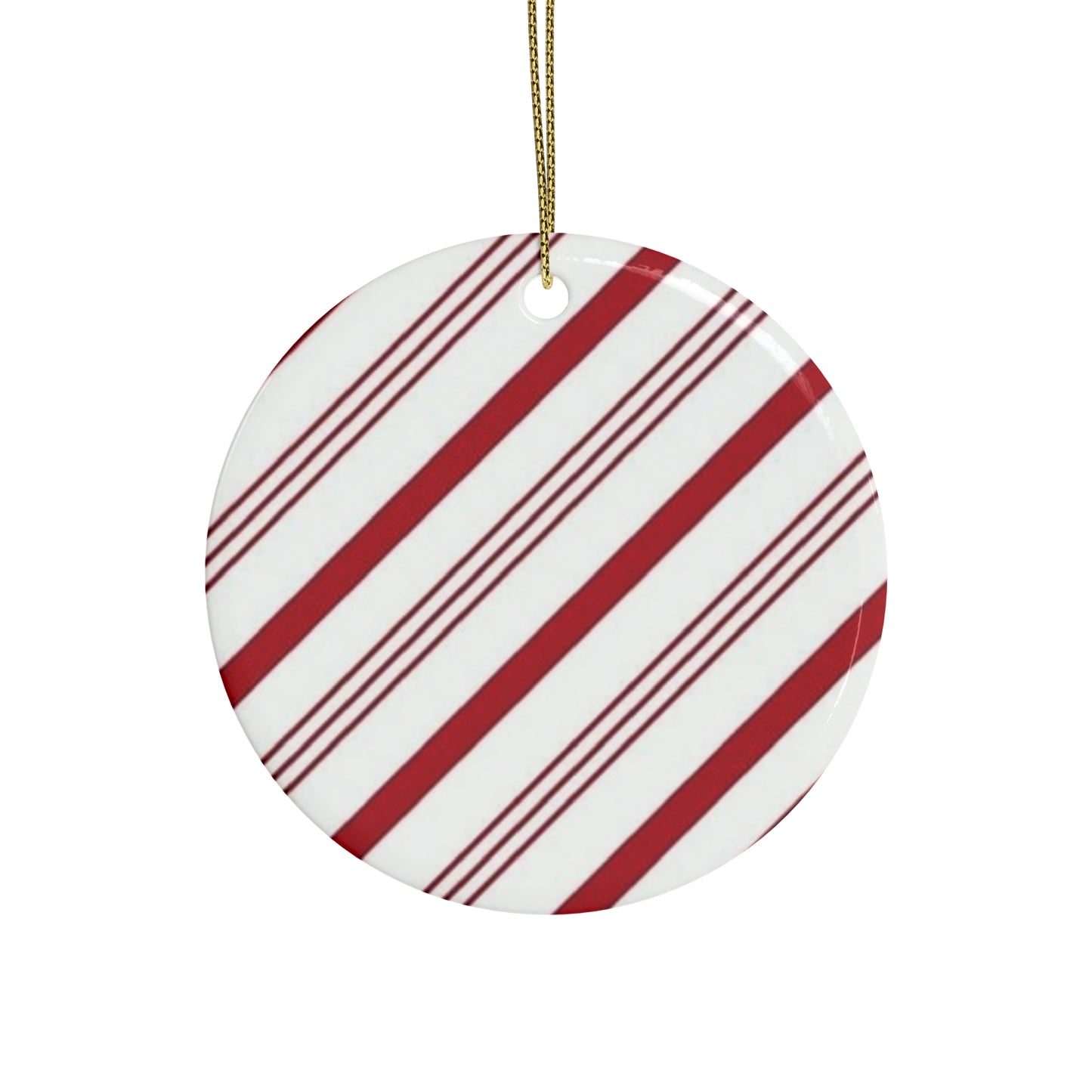 Candy Cane Ceramic Ornaments (1pcs, 5pcs, 10pcs, 20pcs)