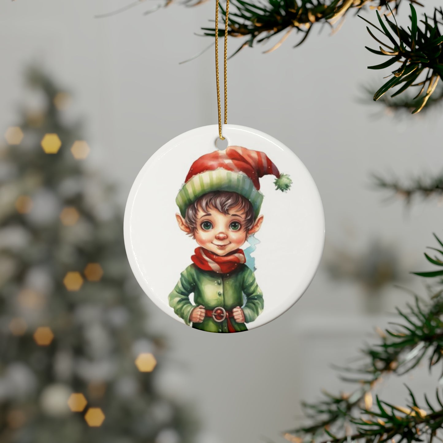 Lil Elf Ceramic Ornaments (1pcs, 5pcs, 10pcs, 20pcs)