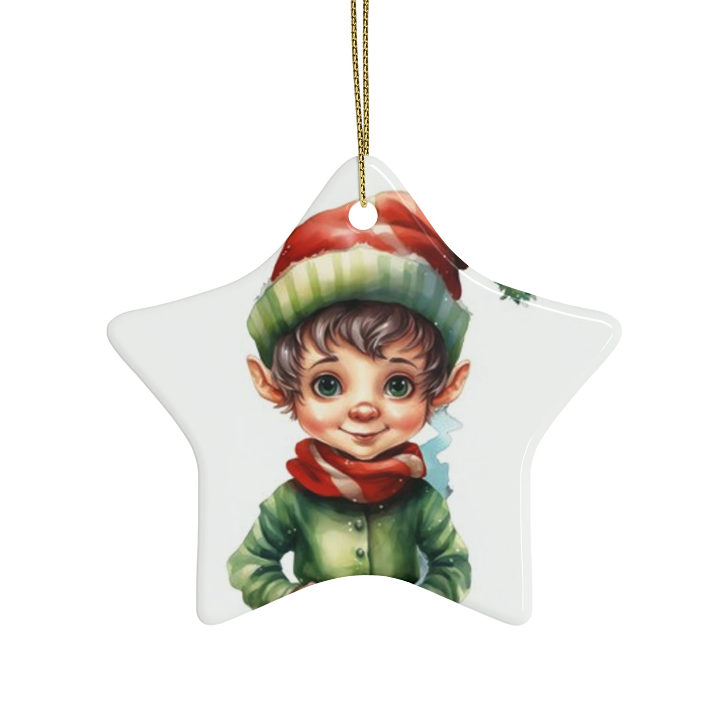 Lil Elf Ceramic Ornaments (1pcs, 5pcs, 10pcs, 20pcs)