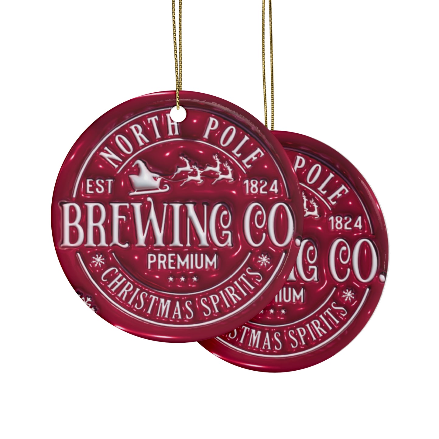 Brewing Co Ceramic Ornaments (1pcs, 5pcs, 10pcs, 20pcs)