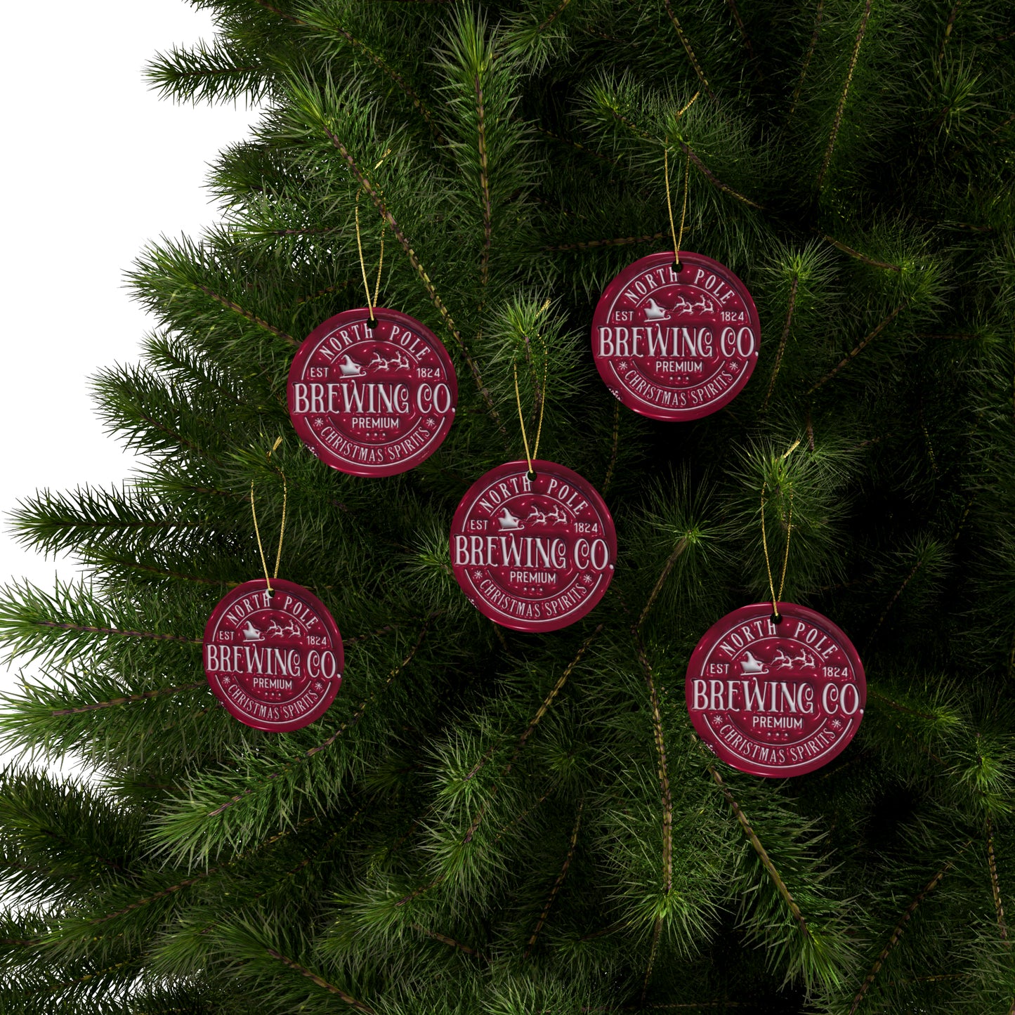 Brewing Co Ceramic Ornaments (1pcs, 5pcs, 10pcs, 20pcs)