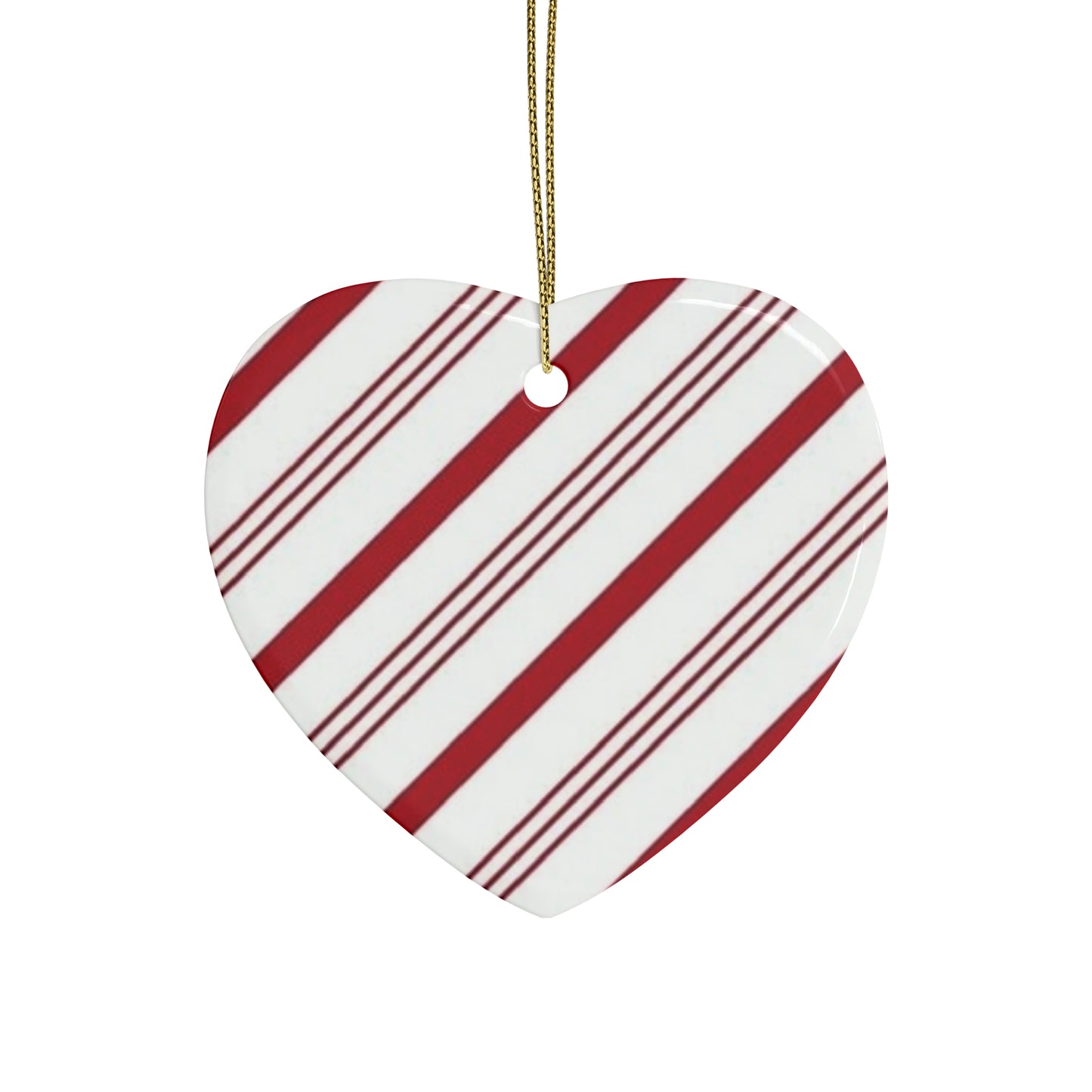 Candy Cane Ceramic Ornaments (1pcs, 5pcs, 10pcs, 20pcs)