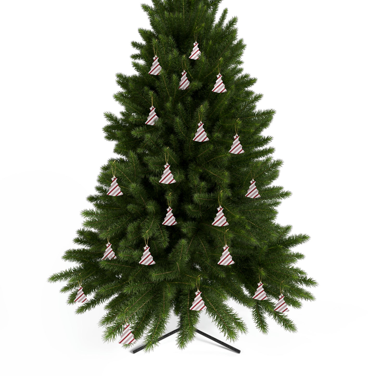 Candy Cane Ceramic Ornaments (1pcs, 5pcs, 10pcs, 20pcs)