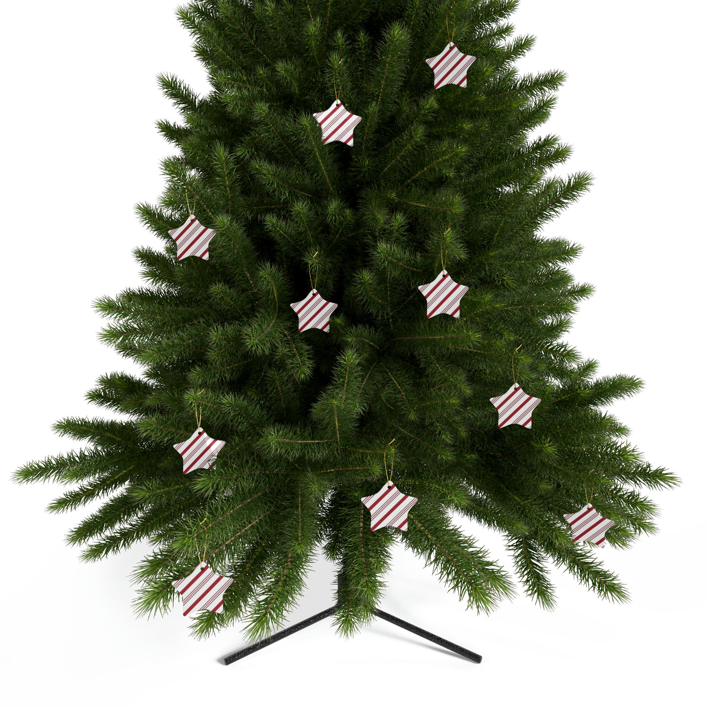 Candy Cane Ceramic Ornaments (1pcs, 5pcs, 10pcs, 20pcs)