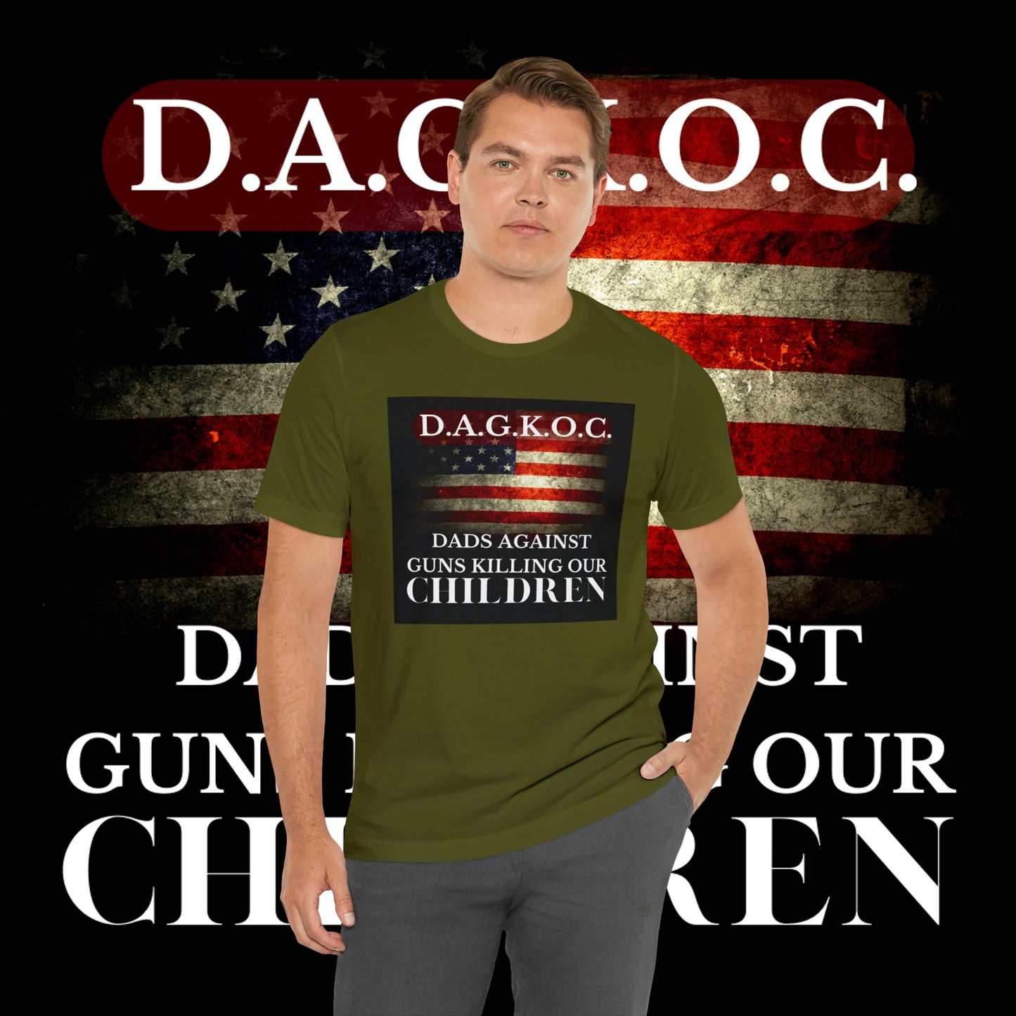 D.A.G.K.O.C. Unisex Jersey Short Sleeve Tee