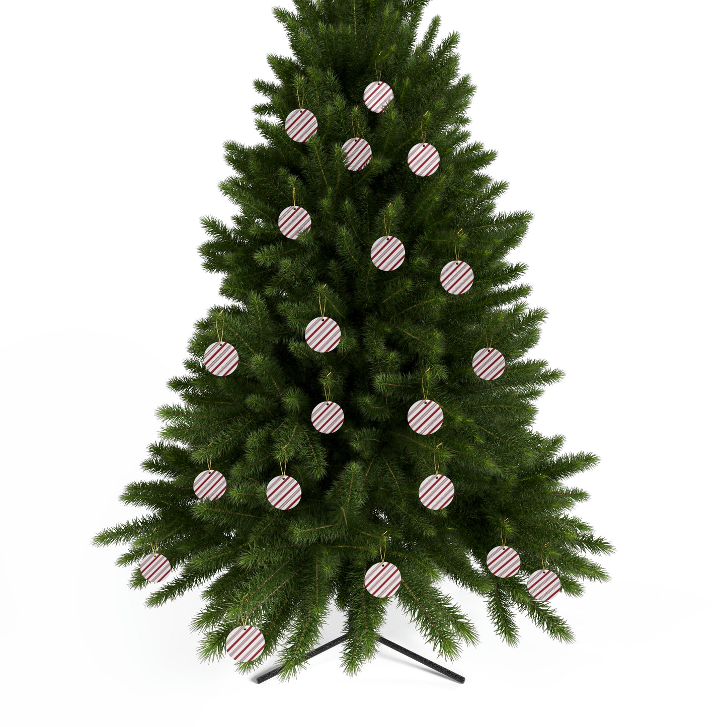 Candy Cane Ceramic Ornaments (1pcs, 5pcs, 10pcs, 20pcs)