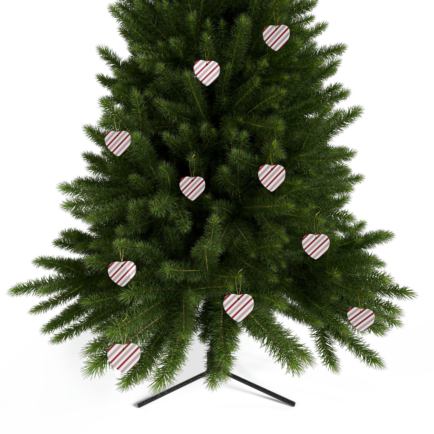 Candy Cane Ceramic Ornaments (1pcs, 5pcs, 10pcs, 20pcs)
