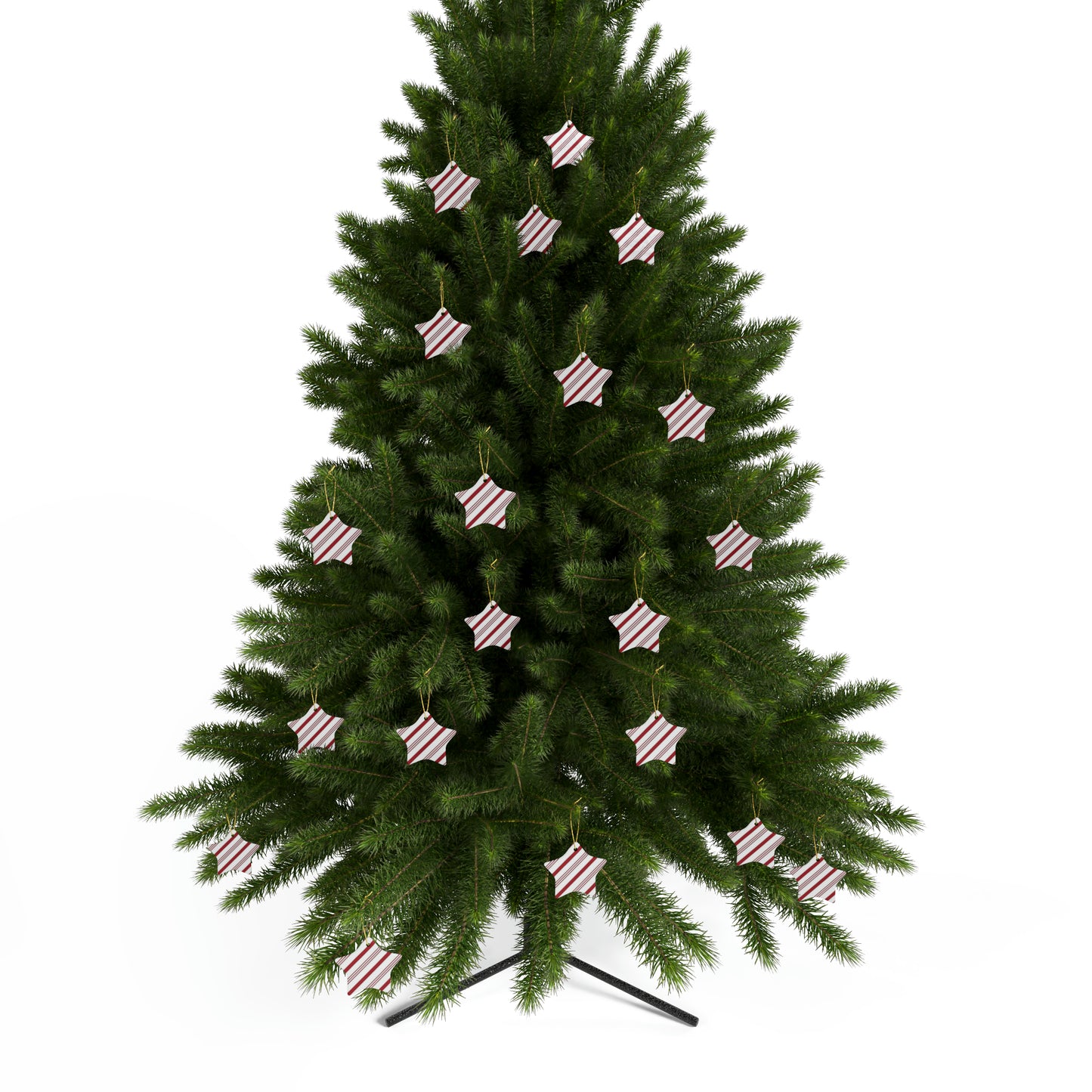 Candy Cane Ceramic Ornaments (1pcs, 5pcs, 10pcs, 20pcs)