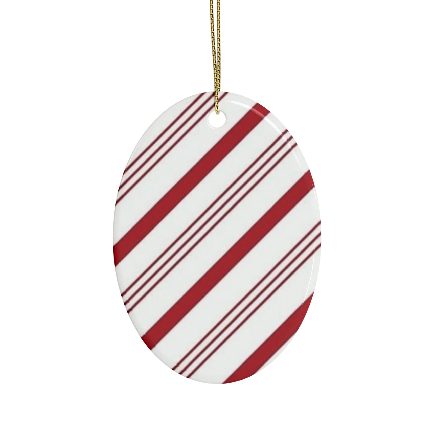 Candy Cane Ceramic Ornaments (1pcs, 5pcs, 10pcs, 20pcs)
