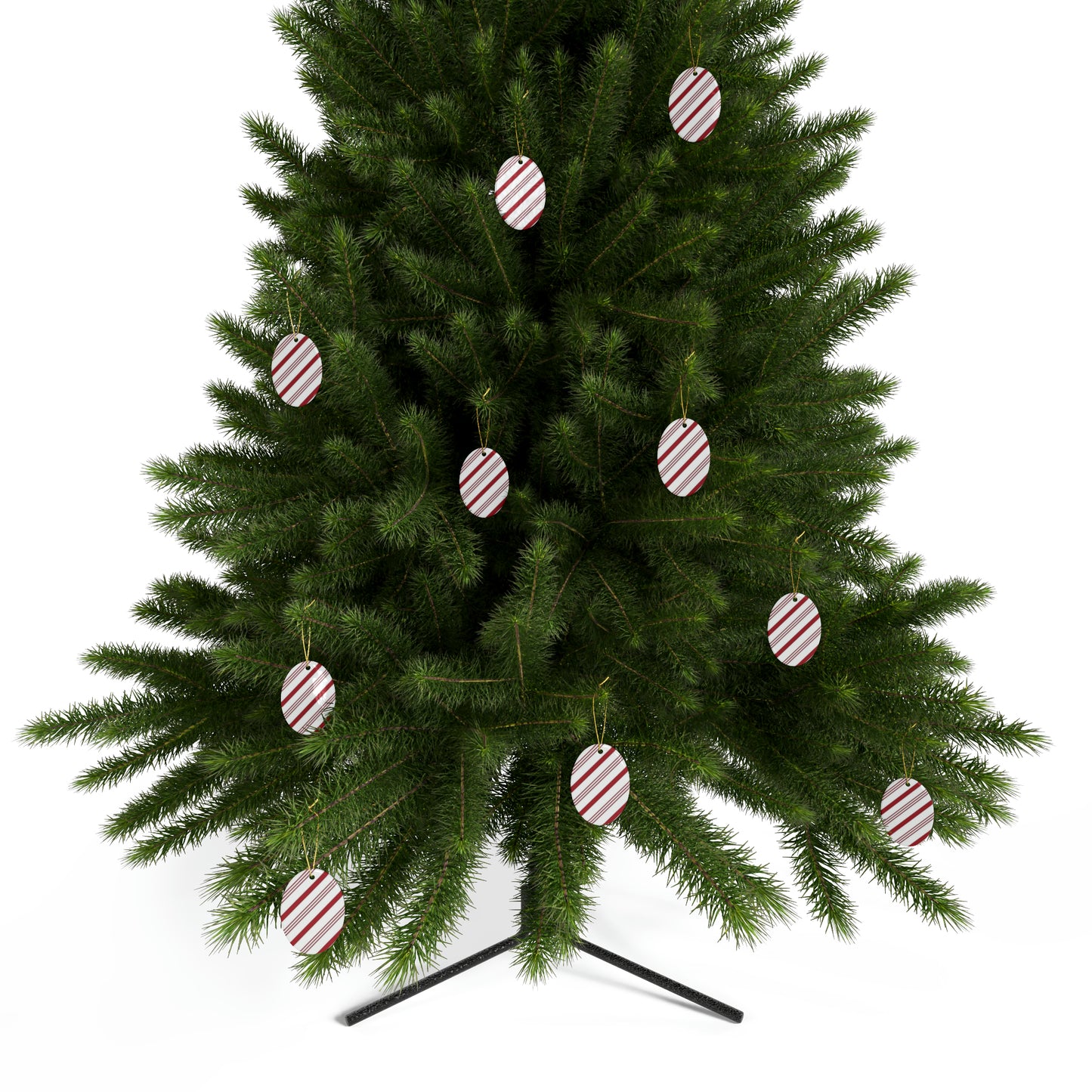 Candy Cane Ceramic Ornaments (1pcs, 5pcs, 10pcs, 20pcs)