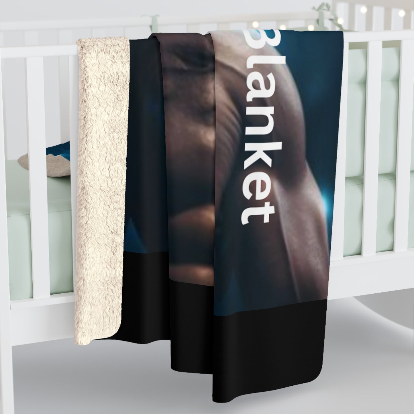 The Hunk Sherpa Fleece Blanket (I)