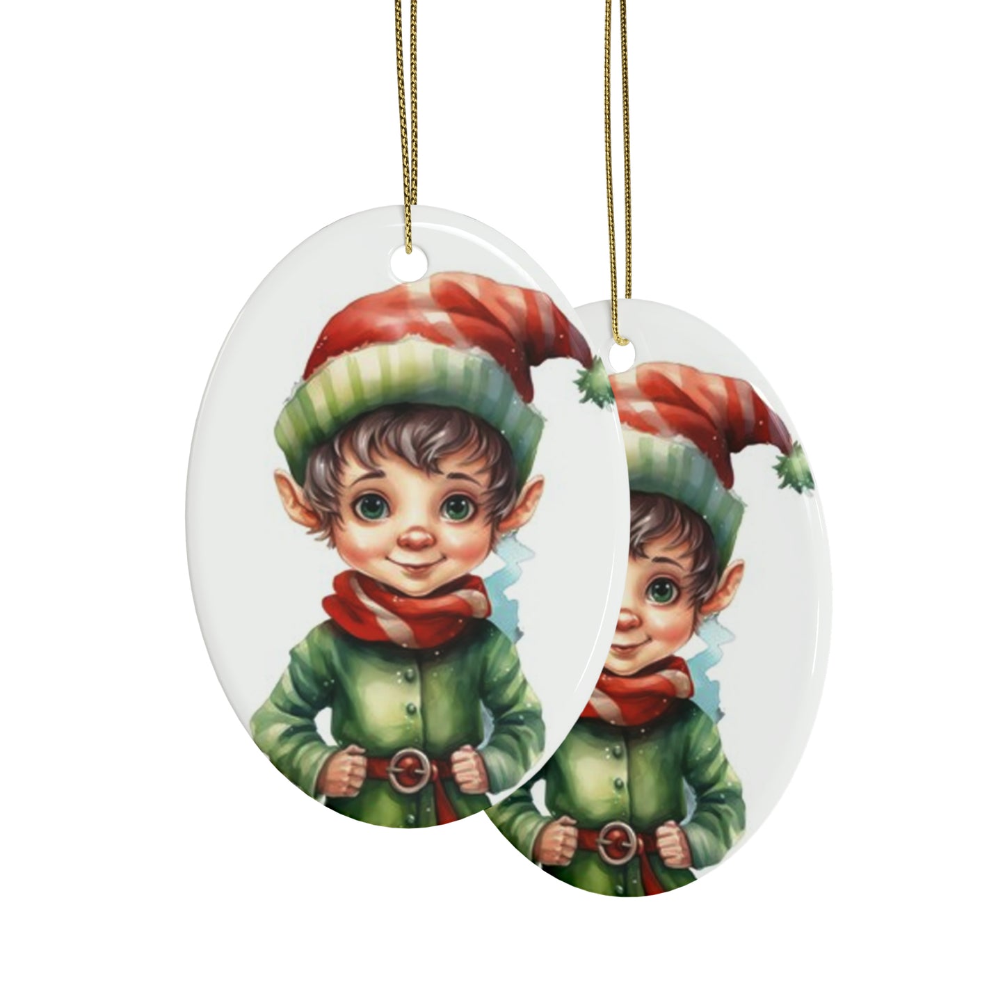 Lil Elf Ceramic Ornaments (1pcs, 5pcs, 10pcs, 20pcs)