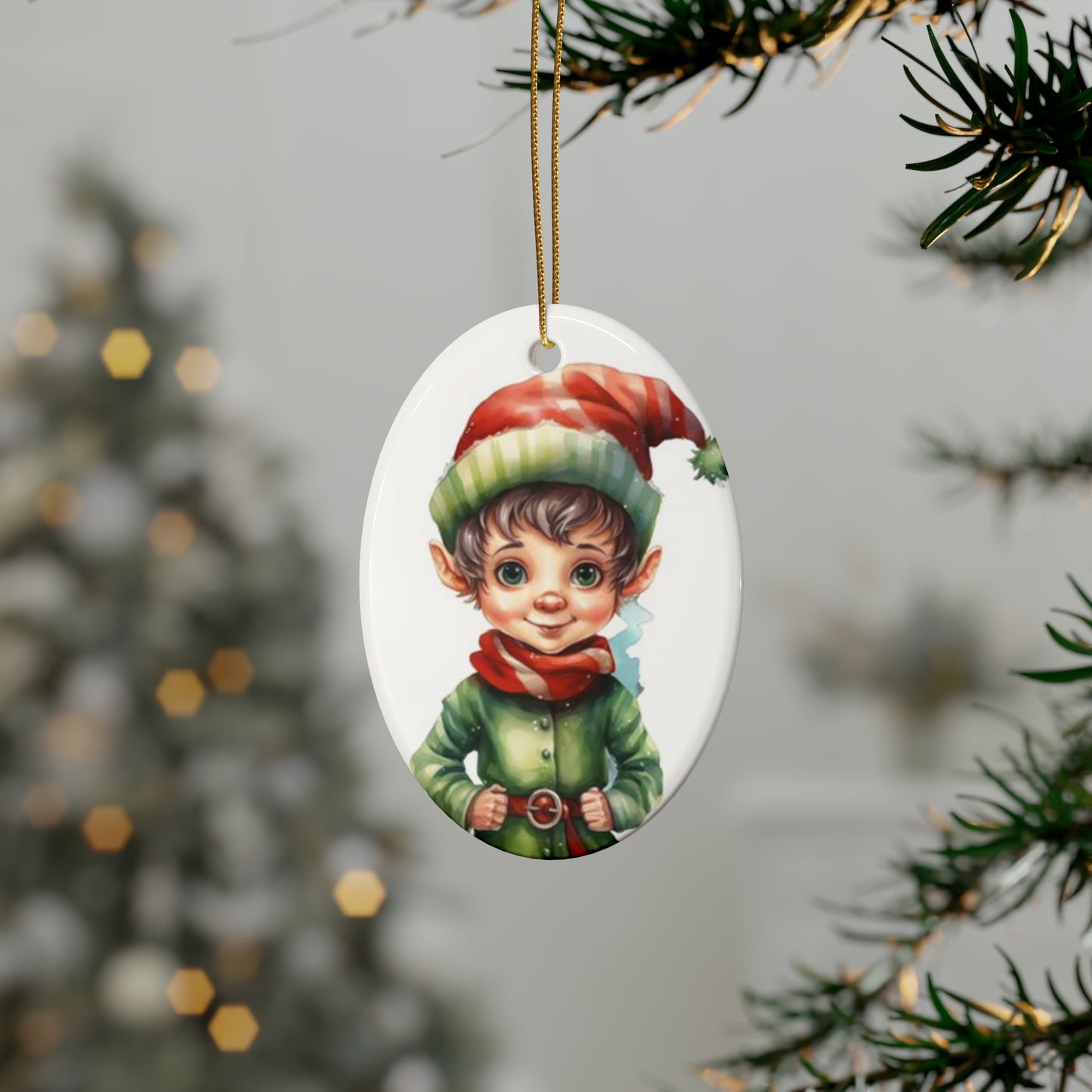 Lil Elf Ceramic Ornaments (1pcs, 5pcs, 10pcs, 20pcs)
