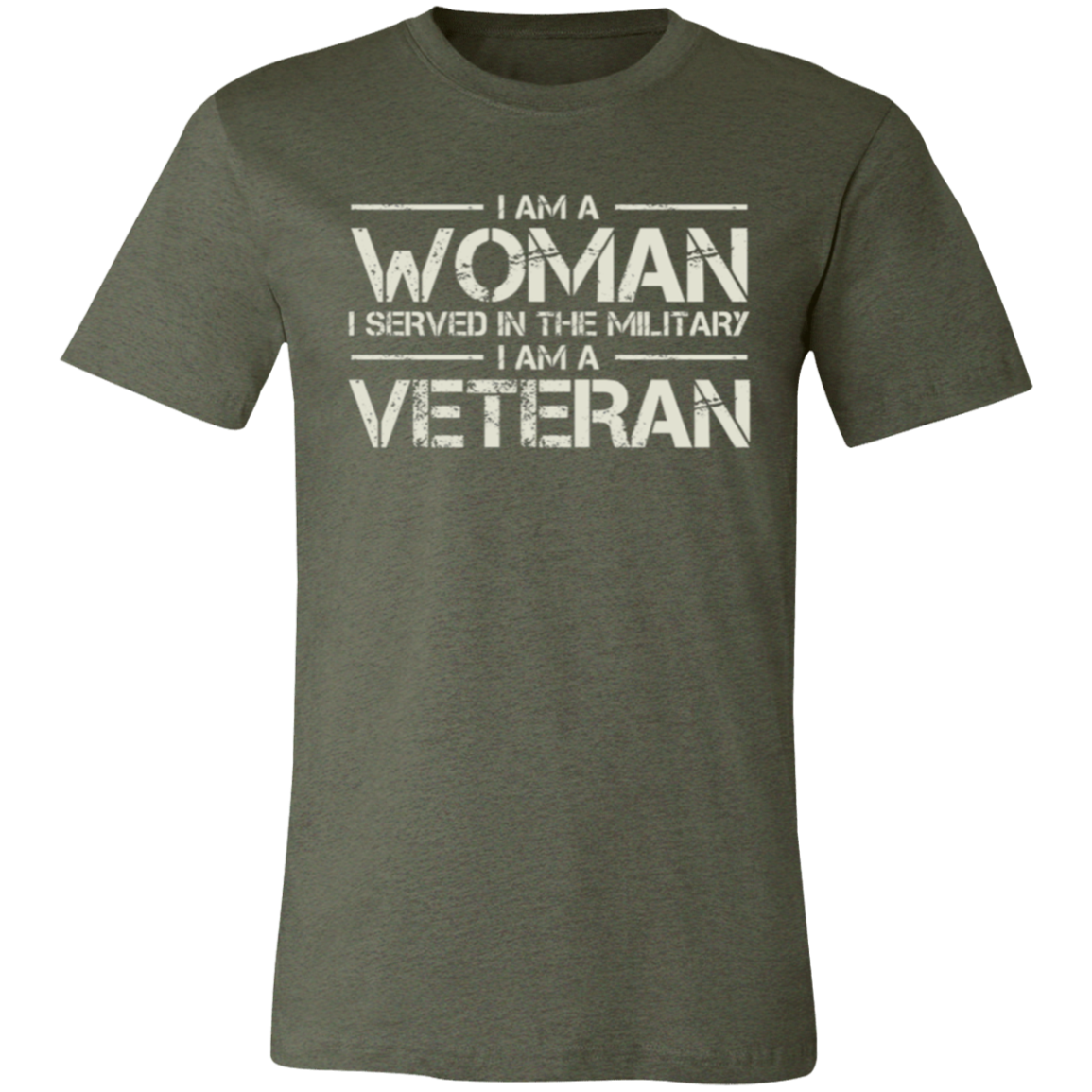 Aries (March 21 - April 19) (6) I Am A Woman Unisex Jersey Short-Sleeve T-Shirt