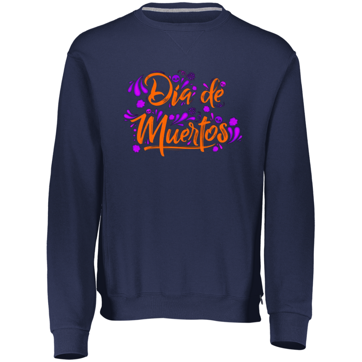 Dia De Muertos Dri-Power Fleece Crewneck Sweatshirt