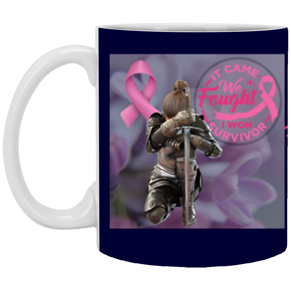 It Came, We Fought, I Won! 11oz White Mug