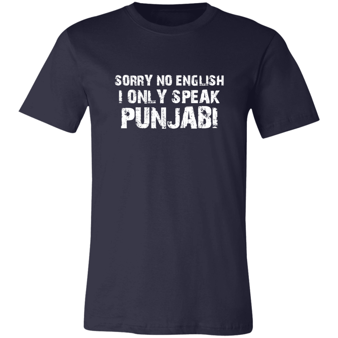 Sorry No English Unisex Jersey Short-Sleeve T-Shirt