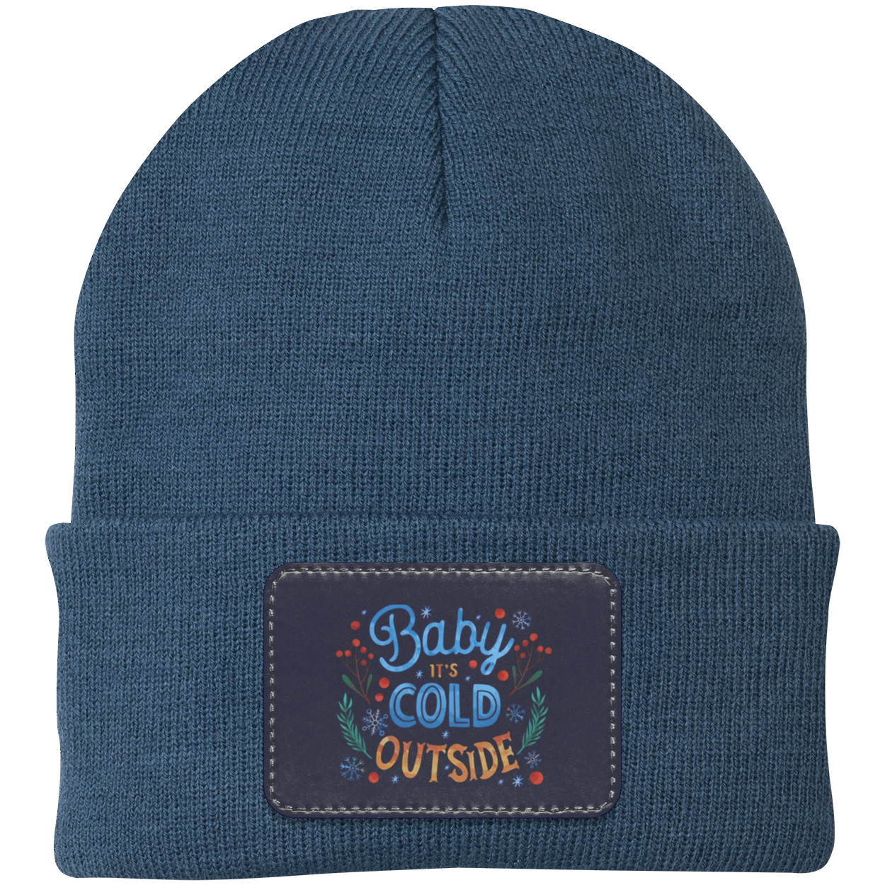 Baby It's Cold Knit Cap - Patch