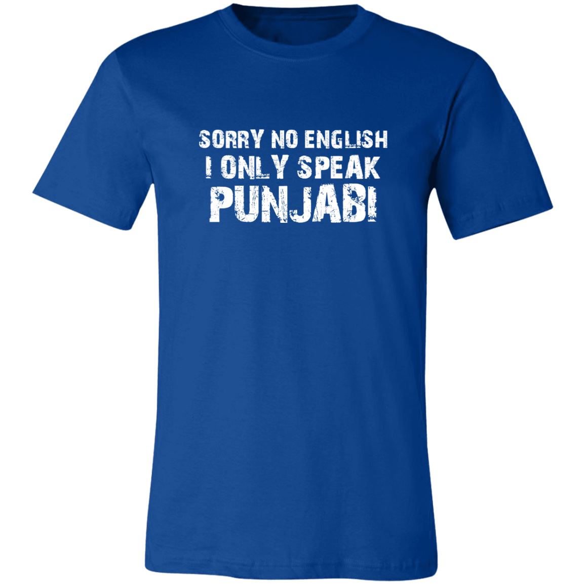 Sorry No English Unisex Jersey Short-Sleeve T-Shirt