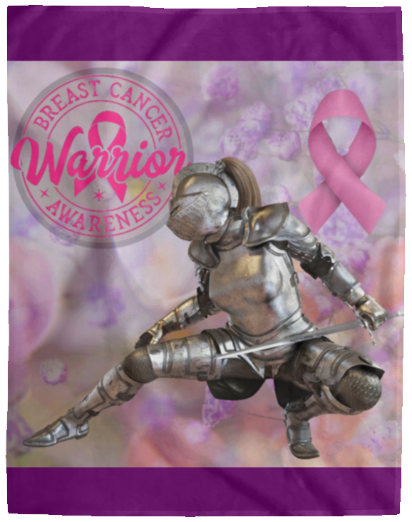 Warrior 2 Cozy Plush Fleece Blanket - 60x80