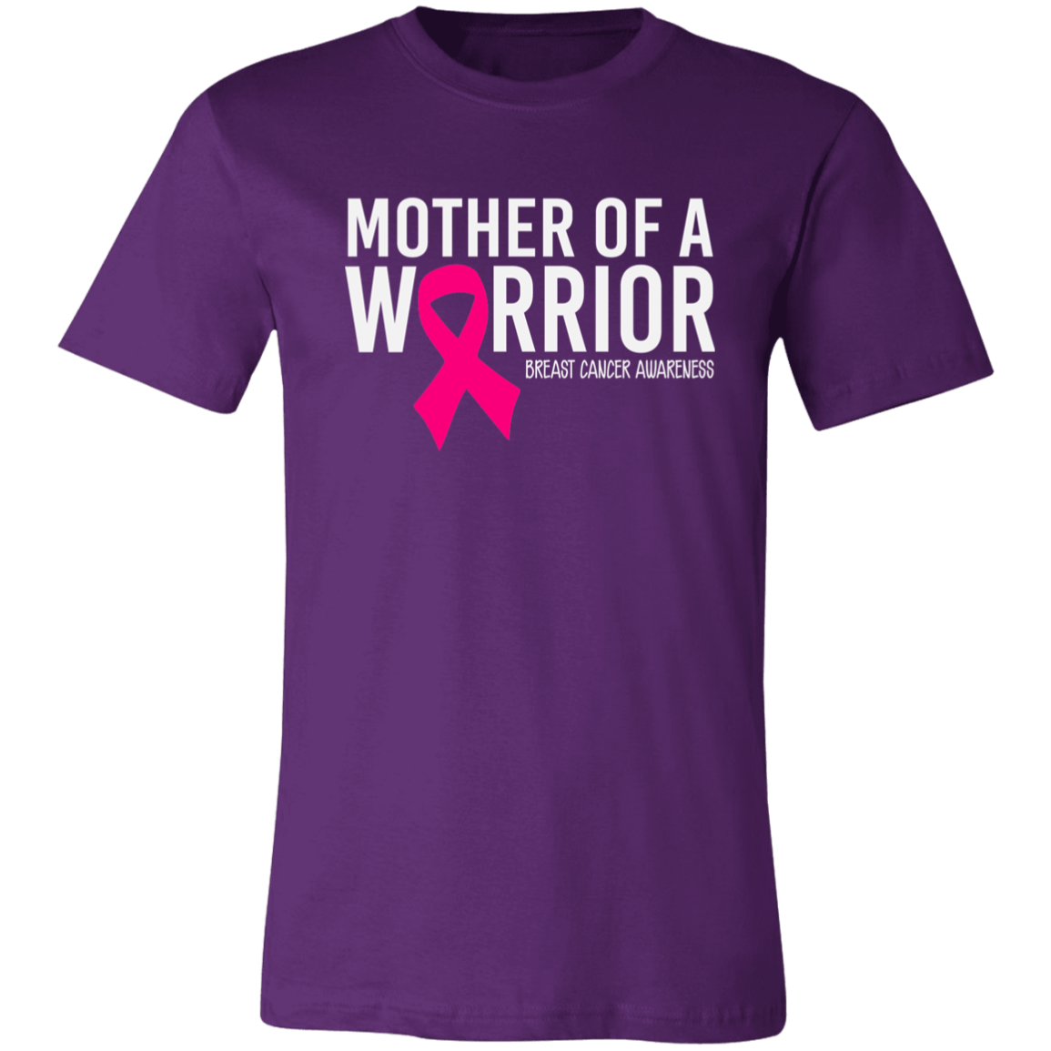 Mother Of A Warrior Unisex Jersey Short-Sleeve T-Shirt