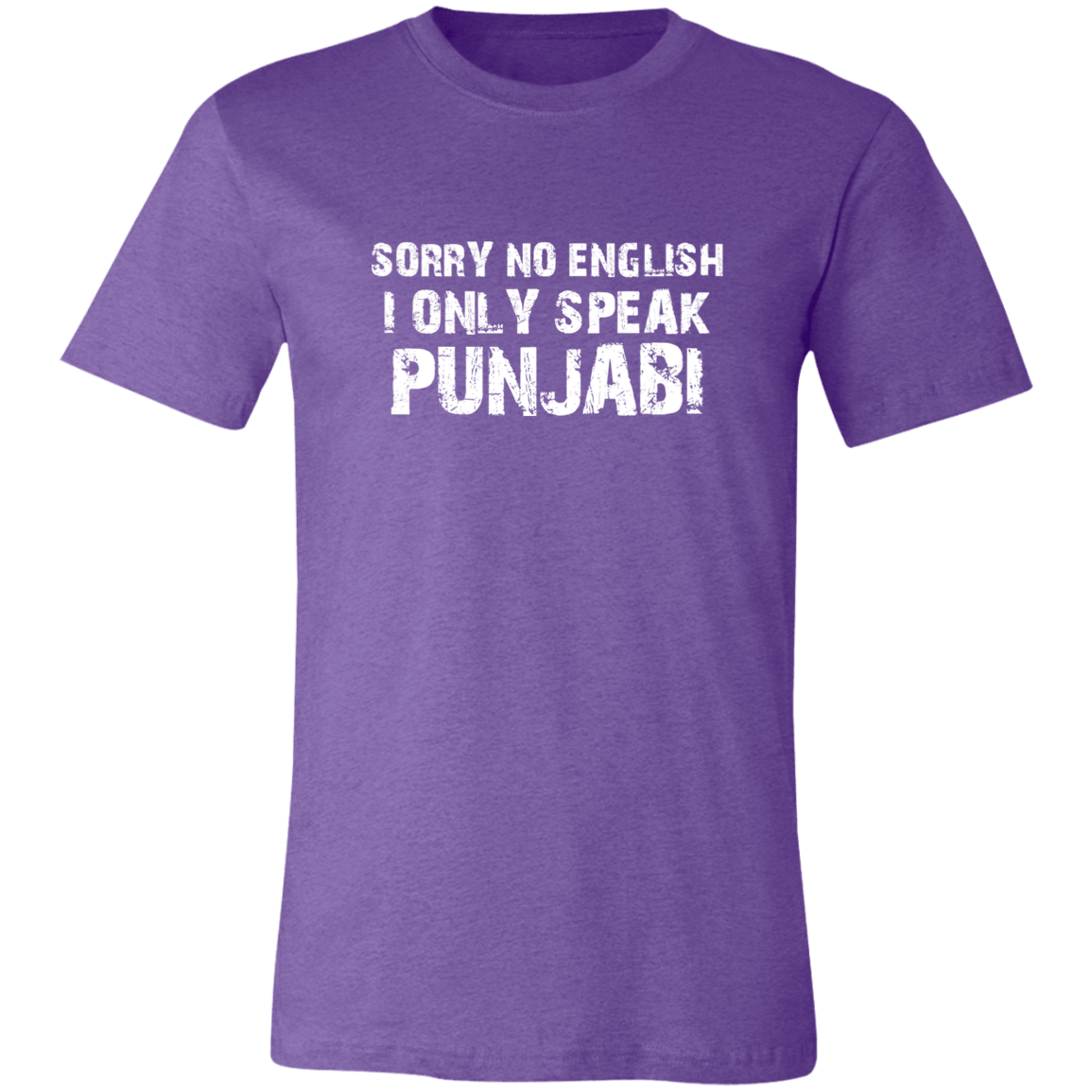 Sorry No English Unisex Jersey Short-Sleeve T-Shirt