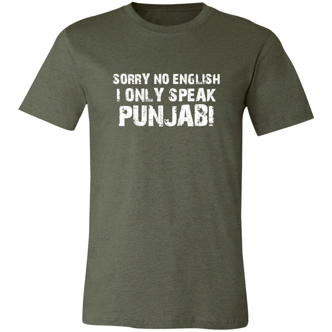Sorry No English Unisex Jersey Short-Sleeve T-Shirt