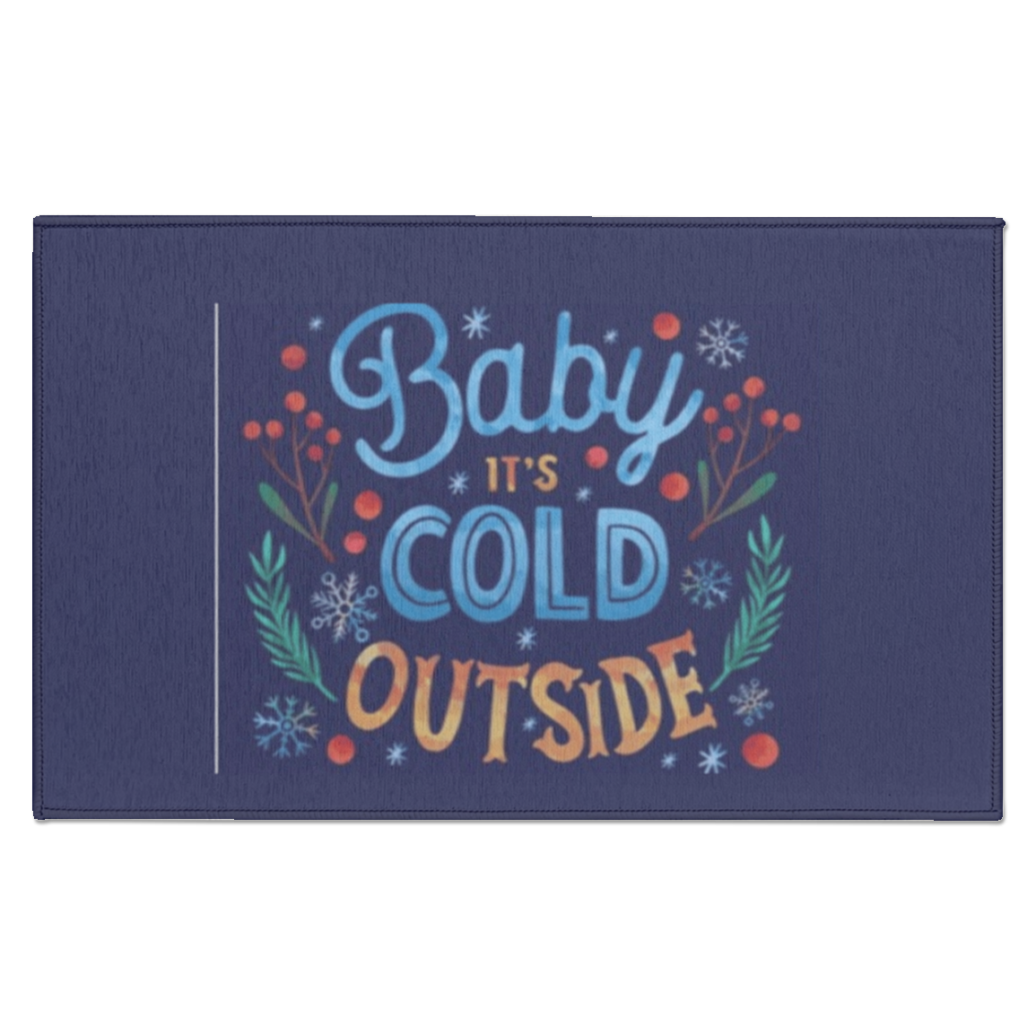 Baby It's Cold Outside IR3220 Indoor Doormat