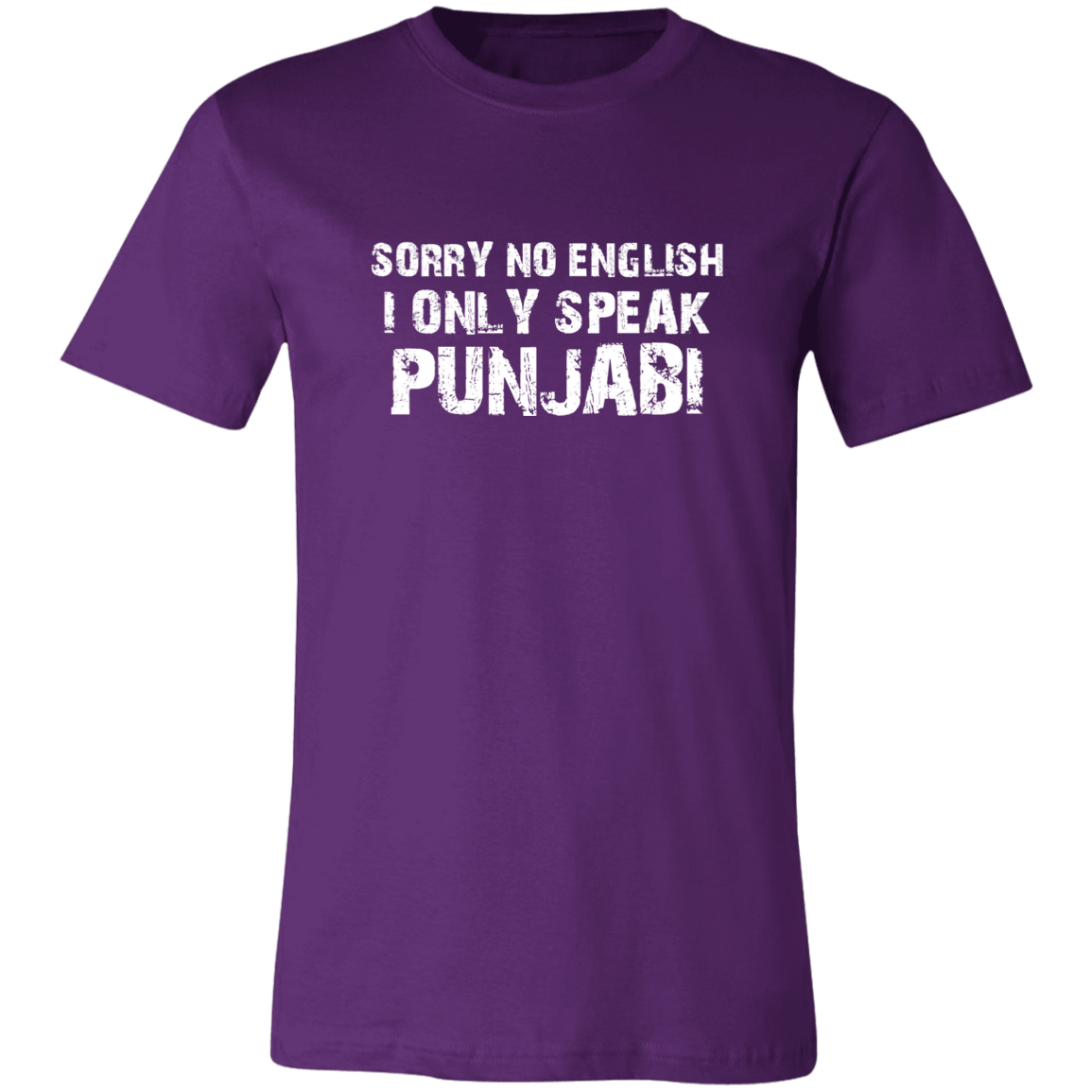Sorry No English Unisex Jersey Short-Sleeve T-Shirt