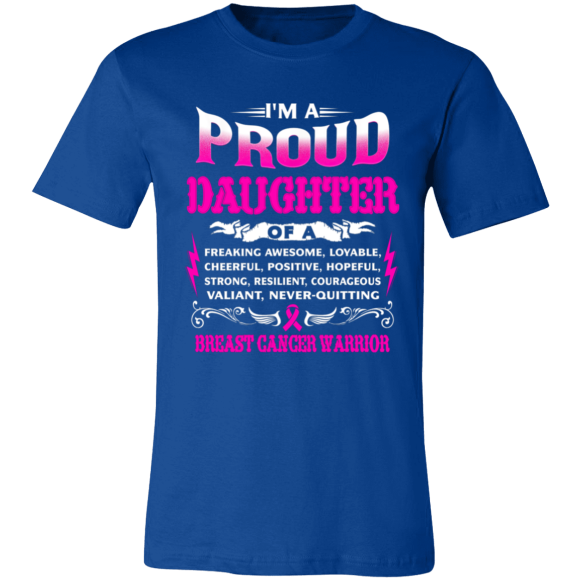 Proud Daughter Unisex Jersey Short-Sleeve T-Shirt