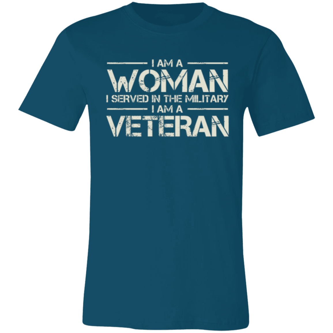 Aries (March 21 - April 19) (6) I Am A Woman Unisex Jersey Short-Sleeve T-Shirt