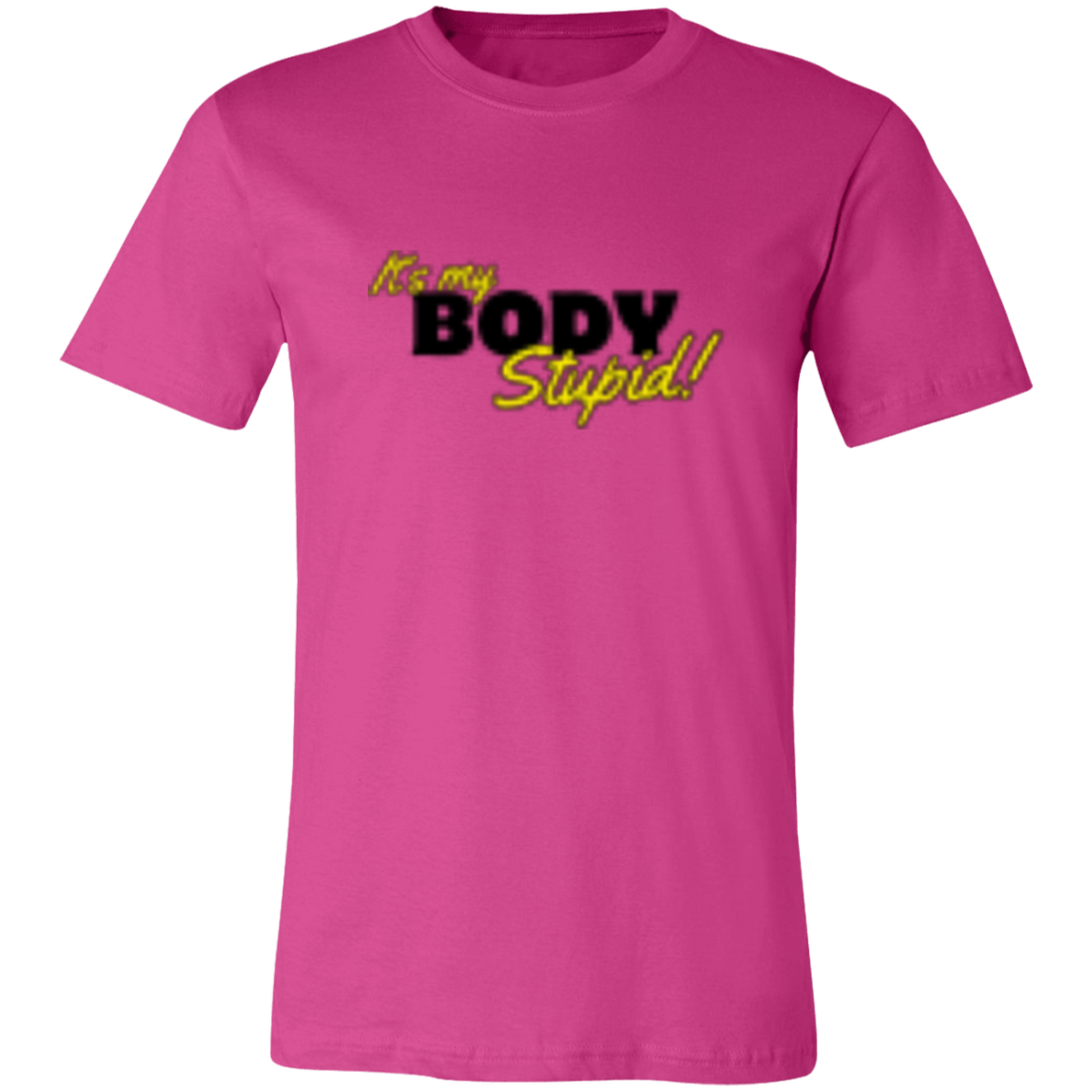 It's the Body Black 3001C Unisex Jersey Short-Sleeve T-Shirt