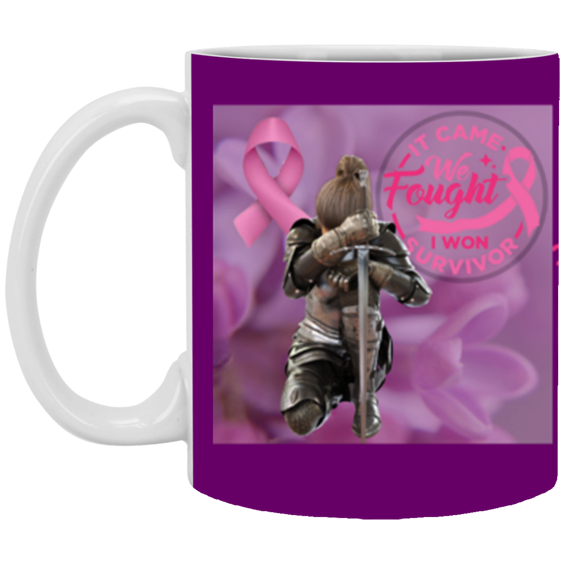 It Came, We Fought, I Won! 11oz White Mug