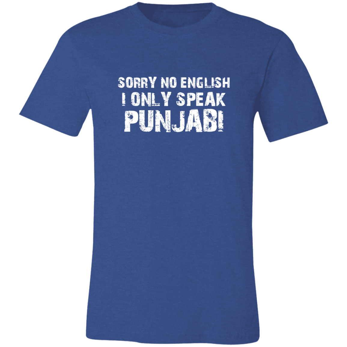 Sorry No English Unisex Jersey Short-Sleeve T-Shirt