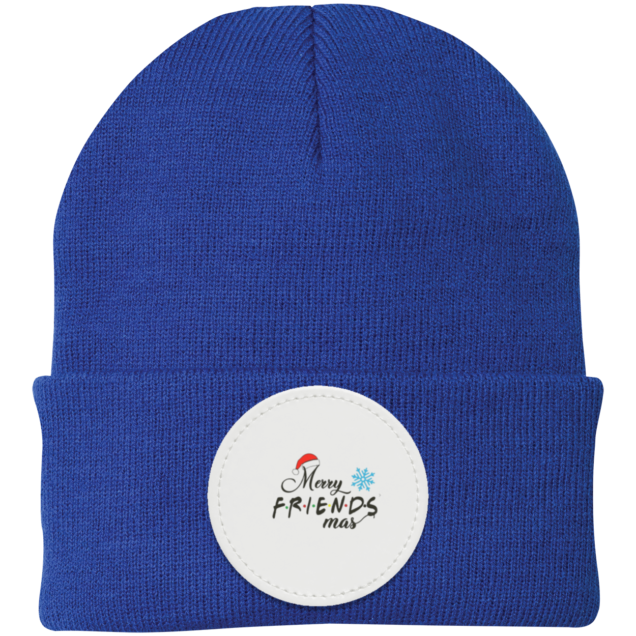 Merry Friendsmas Knit Cap - Patch