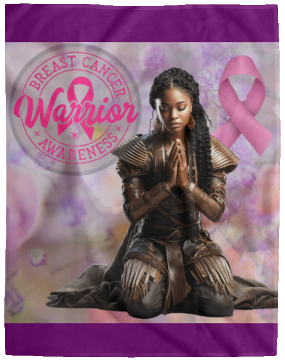 Warrior 1 Cozy Plush Fleece Blanket - 60x80