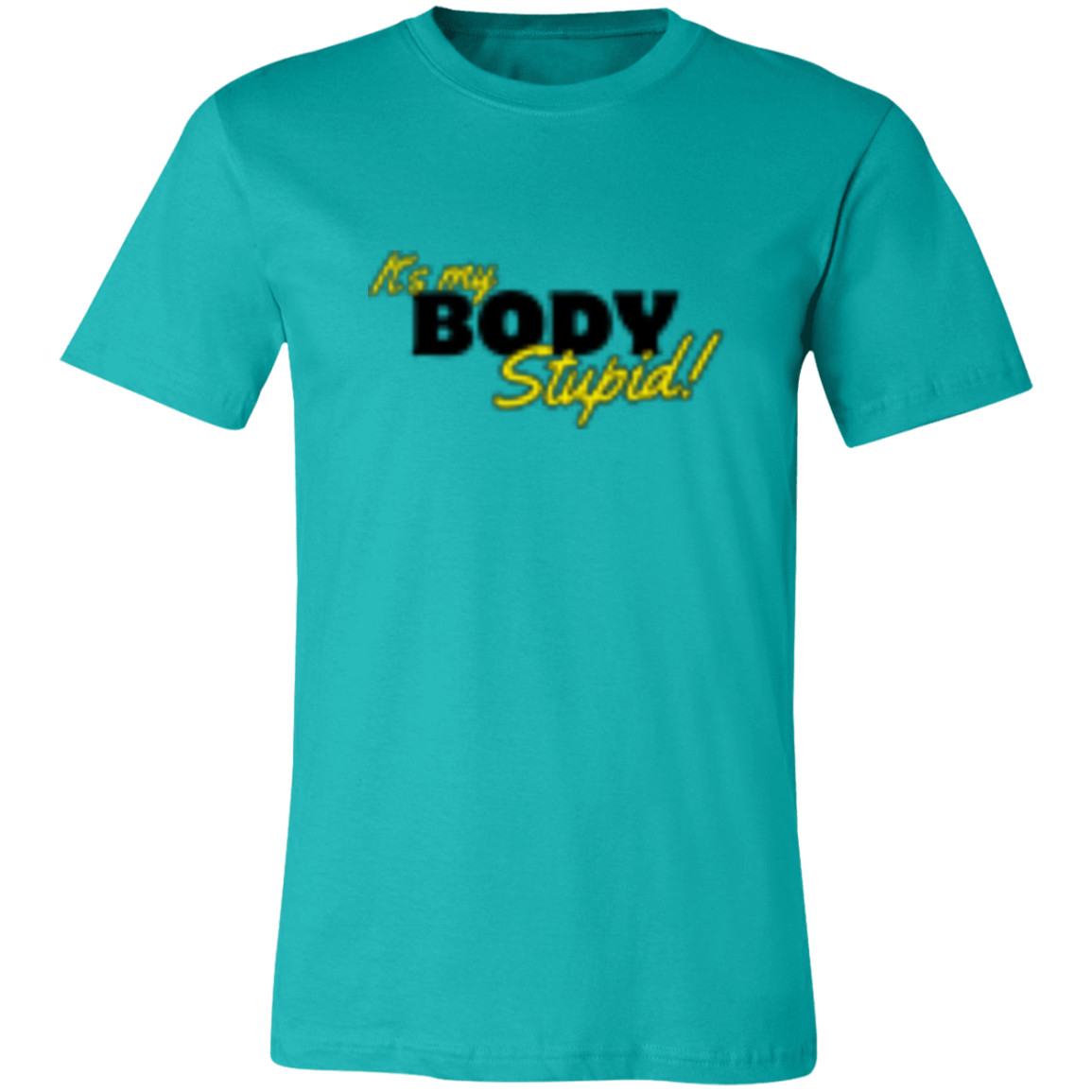It's the Body Black 3001C Unisex Jersey Short-Sleeve T-Shirt