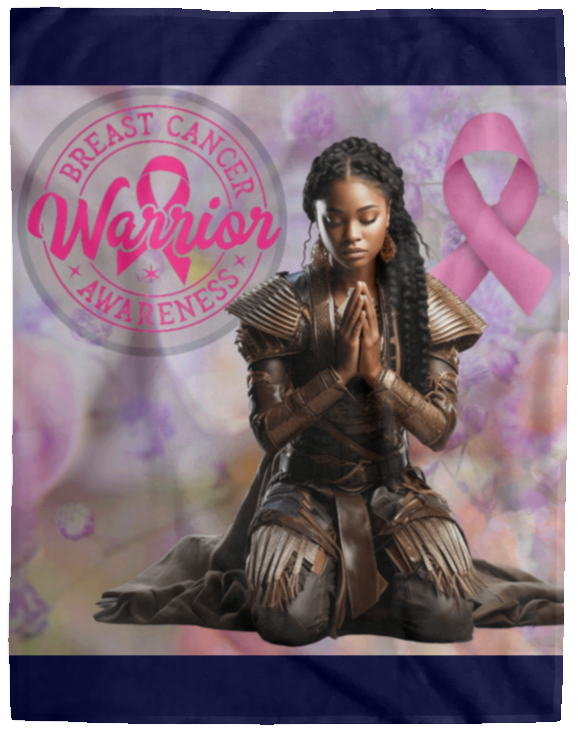 Warrior 1 Cozy Plush Fleece Blanket - 60x80