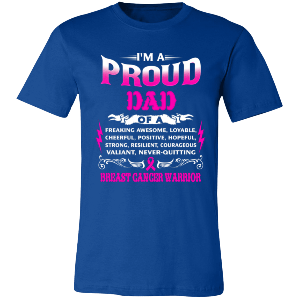 Proud Dad Unisex Jersey Short-Sleeve T-Shirt