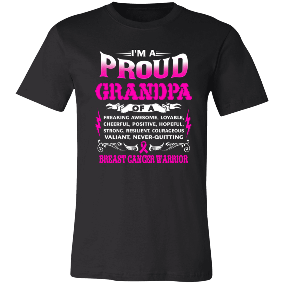 Proud Grandpa Unisex Jersey Short-Sleeve T-Shirt