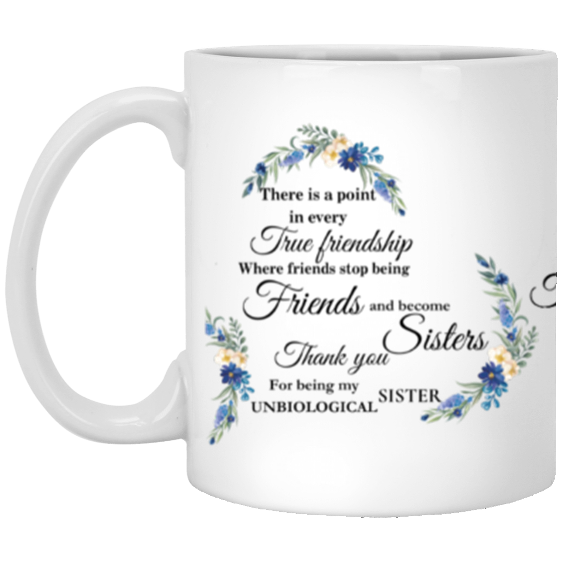 True Friendship XP8434 11oz White Mug (2)