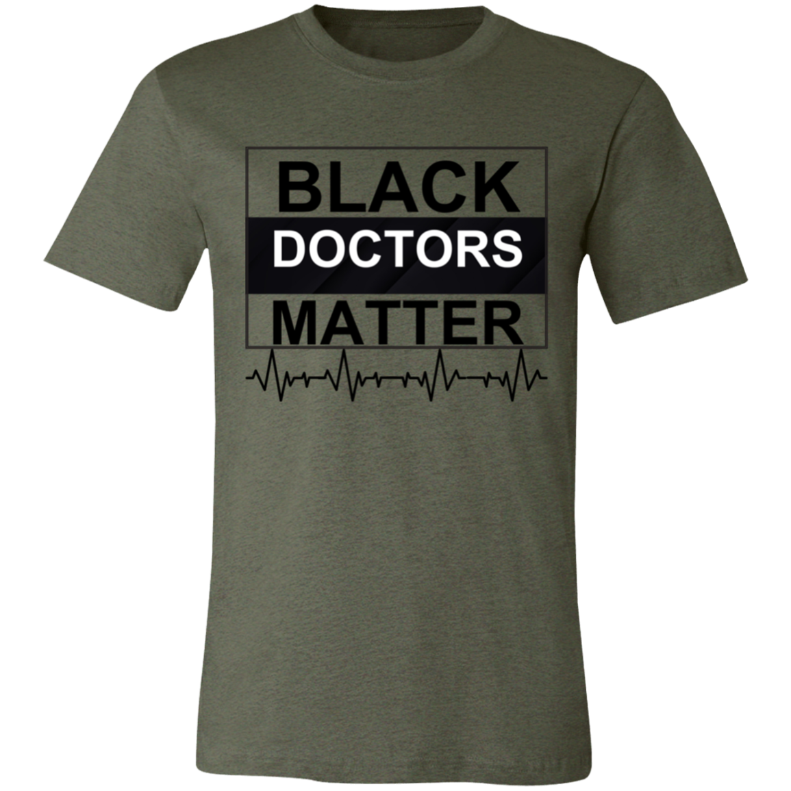 Black Doctors Matter Unisex Jersey Short-Sleeve T-Shirt