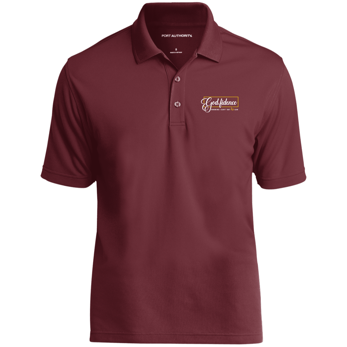 God-fidence Dry Zone UV Micro-Mesh Polo