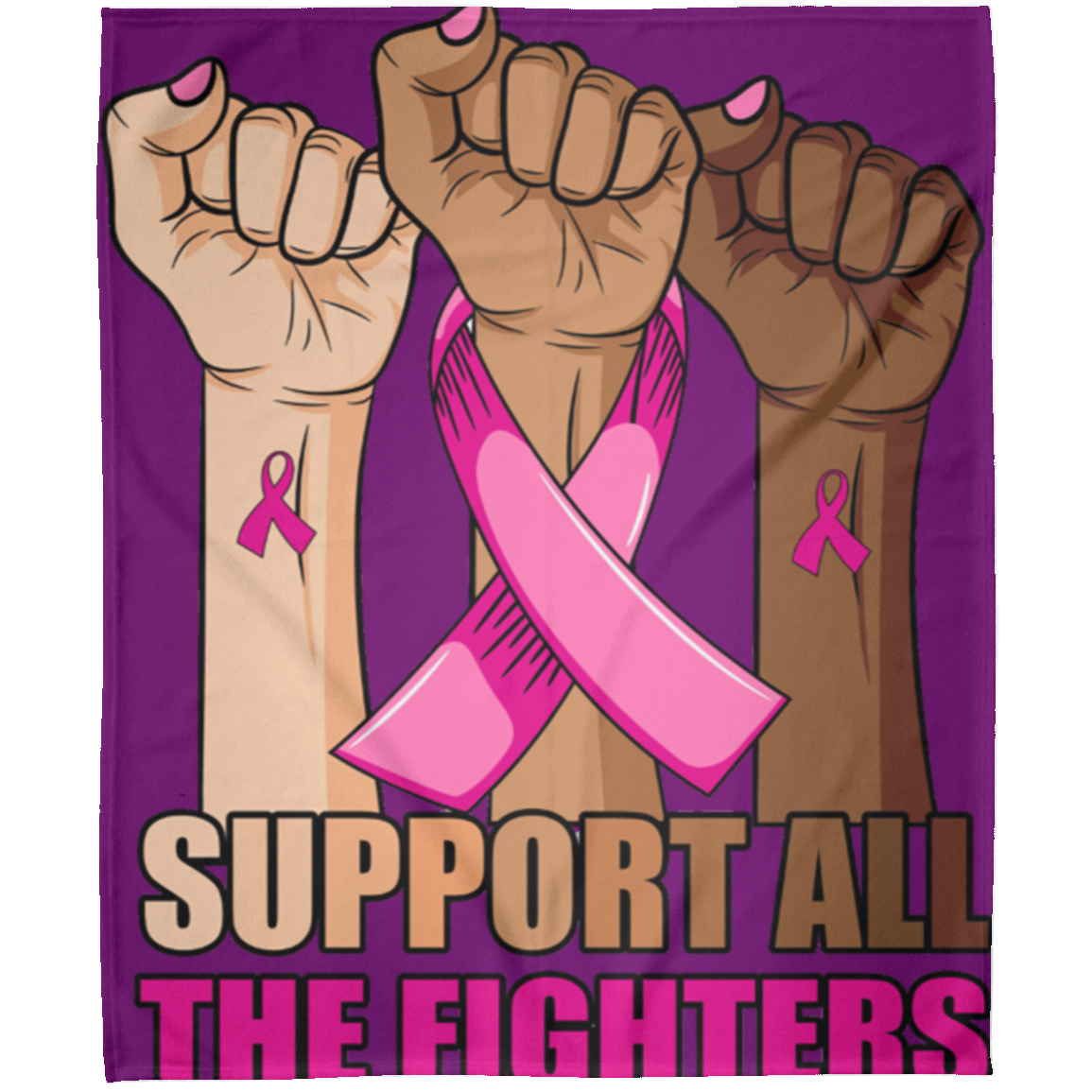 Support All Arctic Fleece Blanket 50x60