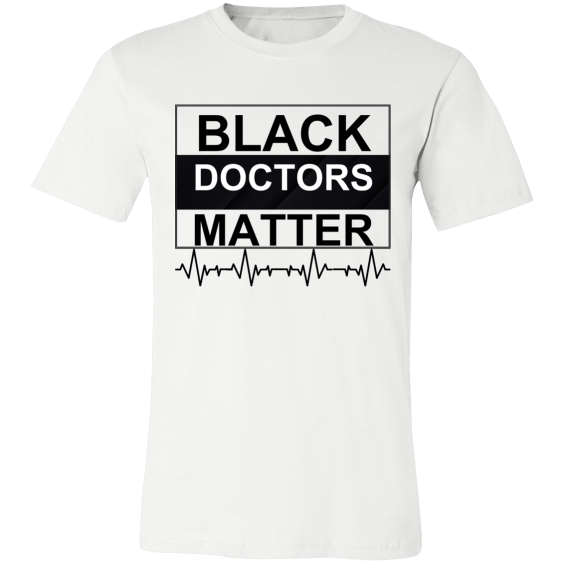 Black Doctors Matter Unisex Jersey Short-Sleeve T-Shirt