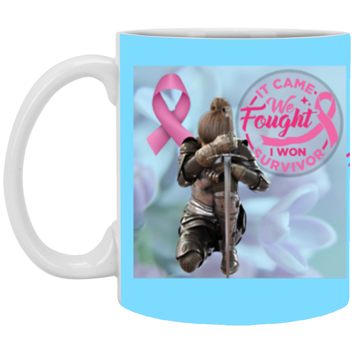 It Came, We Fought, I Won! 11oz White Mug