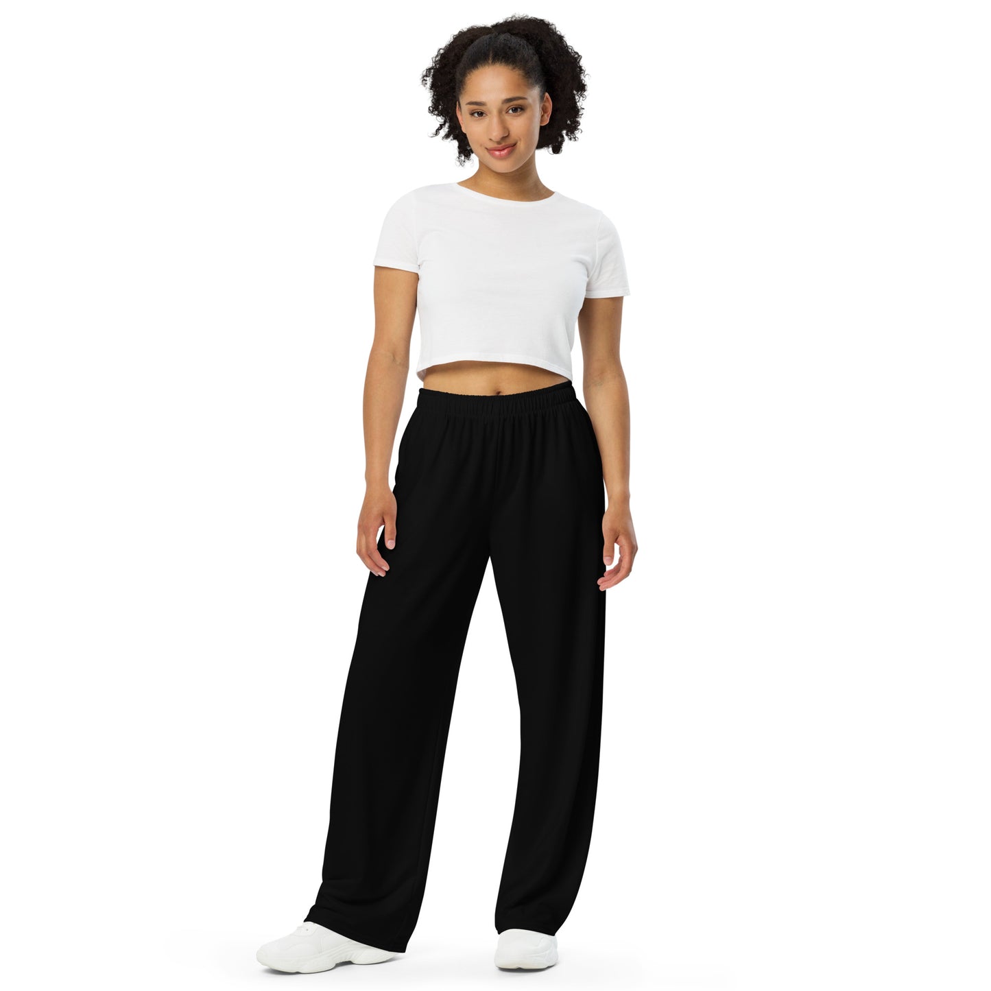 Carmel Signature Easy unisex wide-leg pants (Black)