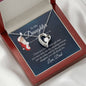 To My Daughter Forever Love Necklace