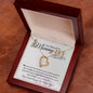 To Our Beautiful Mommy-Heart Necklace (Quadruplets)