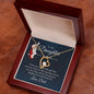 To My Daughter Forever Love Necklace